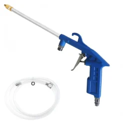 PISTOLA SOFFIAGGIO ARIA COMPRESSA PER COMPRESSORE INNESTO RAPIDO CANNA 230MM