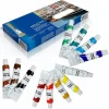 PITTURA ACRILICA CONFEZIONE 12 PEZZI ACQUERELLI VARI COLORI TUBO 12 ML