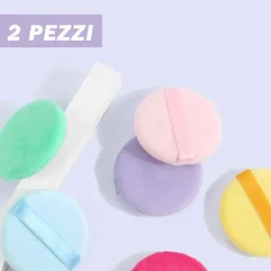 PIUMINO DA CIPRIA SENZA LATTICE MAKE UP BEAUTY IN POLVERE E COMPATTA 50X50 MM