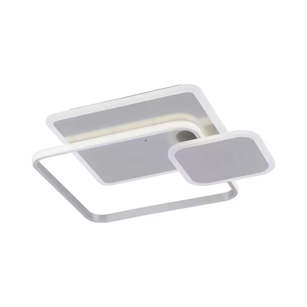 PLAFONIERA A 3 QUADRATI A LED A TRIPLA COLORAZIONE DI LUCE 48 W ULTRA MODERNO C31-3C