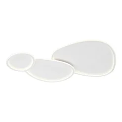 PLAFONIERA A LED 3 OVALI A TRIPLA COLORAZIONE DI LUCE 100 W DA SOFFITTO PN-23-3C