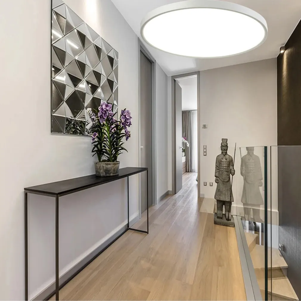 PLAFONIERA A LED SLIM 18W IP40 CON TECNOLOGIA CCT DA 6500K A 2700K CON SWITCH LV230-3C