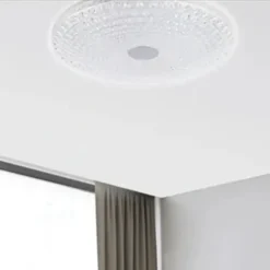 PLAFONIERA DA SOFFITTO 45 W DESIGN CRISTALLI LUCE FREDDA FST-40A45906 INTERNA 40CM