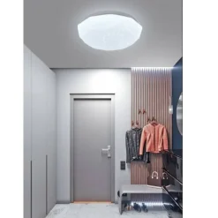 PLAFONIERA DA SOFFITTO 18 W LAMPADARIO LAMPADA LUCE FREDDA NATURALE CALDA