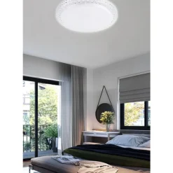 PLAFONIERA DA SOFFITTO INTERNO 45W BORDO CRISTALLI LUCE FREDDA FST-40A26584 40CM