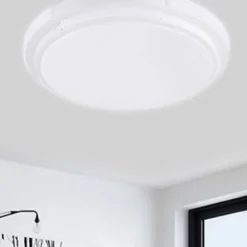 PLAFONIERA DA SOFFITTO INTERNO 45 W ROTONDO SPORGENTE LUCE FREDDA FST-40A62939 40CM