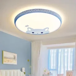 PLAFONIERA LAMPADARIO CAMERA BAMBINI LUCE NATURALE 4000K 30W 1300LM 410X60MM 98084