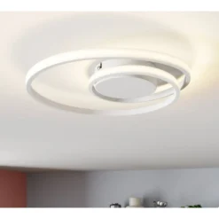 PLAFONIERA LAMPADARIO LED SMD SOFFITTO DESIGN AD ANELLI 32W 3IN1 CCT 3000K-6500K PN-20B3C