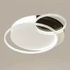PLAFONIERA LED 30 W 3 CERCHI BIANCO NERO LAMPADARIO SOFFITTO LUCE NATURALE 70791