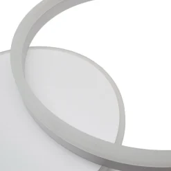 PLAFONIERA LED 51 W CCT DA 3000K A 6500K DIMMERABILE CERCHI LUCE SOFFITTO PARETE