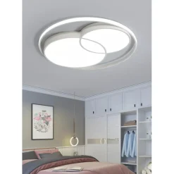 PLAFONIERA LED 36 W CERCHIO BIANCO MODERNO DA SOFFITTO TONDA LUCE NATURALE 71431