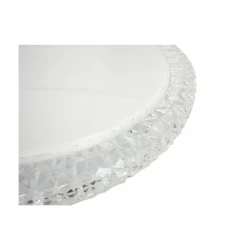 PLAFONIERA LED 60 W LAMPADARIO SOFFITTO SMART DIMMERABILE EFFETTO CRISTALLO