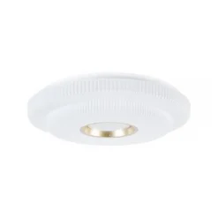 PLAFONIERA LED LAMPADA DA SOFFITTO 45W LUCE BIANCO FREDDO 6500K ORO BIANCO 45502