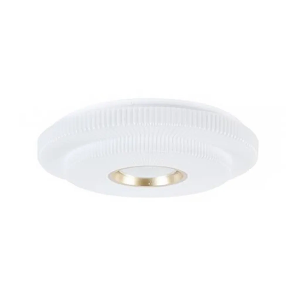PLAFONIERA LED LAMPADA DA SOFFITTO 45W LUCE BIANCO FREDDO 6500K ORO BIANCO 45502