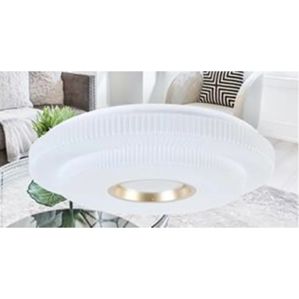 PLAFONIERA LED LAMPADA DA SOFFITTO 45W LUCE BIANCO FREDDO 6500K ORO BIANCO 45502