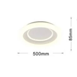 PLAFONIERA LED LAMPADARIO SOFFITTO 40 W BIANCO TRIPLA COLORAZIONE LUCE PN-29-3C