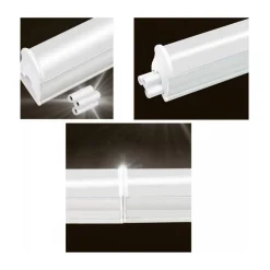 PLAFONIERA LED NEON T5 SOTTOPENSILE OPACO VARI TONI LUCE 18 WATT 90CM