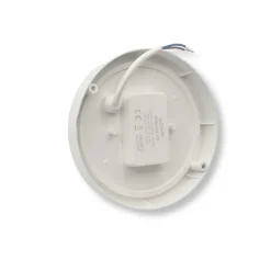 PLAFONIERA LED PER ESTERNO CON SENSORE DI MOVIMENTO 9W LUCE 6500K TONDA OVALE IP56 SEN-9F