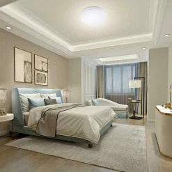 PLAFONIERA LED ROTONDA 18 W LUCE BIANCA 4000K NATURALE LAMPADA SOFFITTO 29 CM