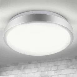 PLAFONIERA LED ROTONDA 12W LUCE BIANCA 4000K NATURALE LAMPADA SOFFITTO 29,5CM