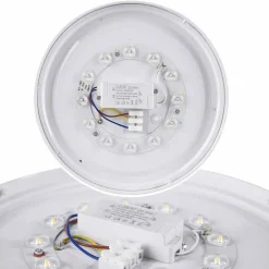 PLAFONIERA LED ROTONDA 12W LUCE BIANCA 4000K NATURALE LAMPADA SOFFITTO 29,5CM