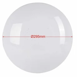 PLAFONIERA LED ROTONDA 12W LUCE BIANCA 4000K EFFETTO STELLE LAMPADA SOFFITTO