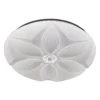 PLAFONIERA LED SOFFITTO DECORO FIORE 45W BIANCO LAMPADA LUCE FREDDA 6500K IP20 71771
