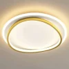 PLAFONIERA LED 36W CERCHIO BIANCO ORO MODERNO SOFFITTO TONDA LUCE NATURALE 71493