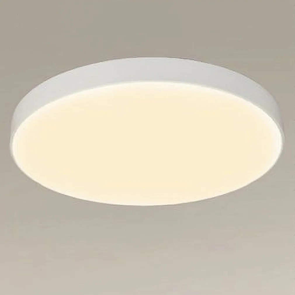 PLAFONIERA LED 70W ROTONDA LAMPADA SOFFITTO BIANCA LAMPADARIO LUCE NATURALE 02560
