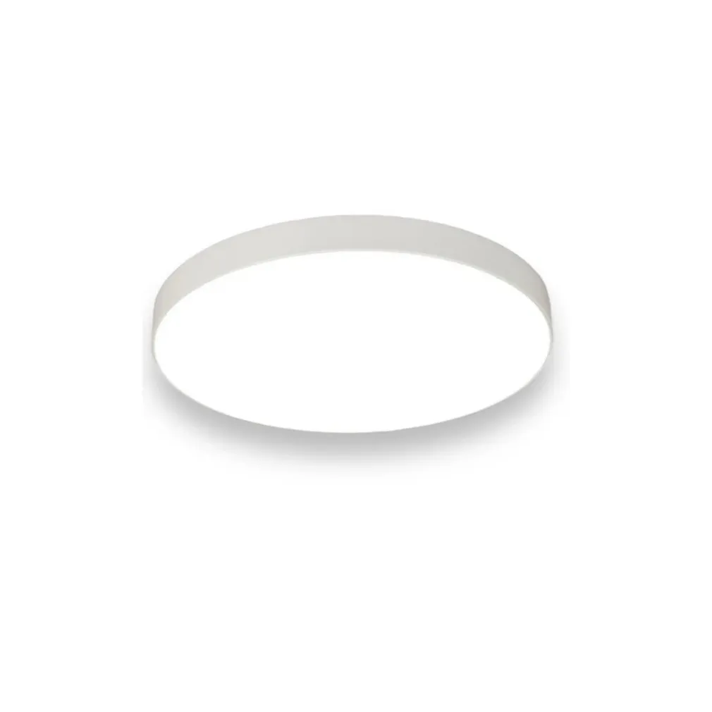 PLAFONIERA LED 70W ROTONDA LAMPADA SOFFITTO BIANCA LAMPADARIO LUCE NATURALE 02560