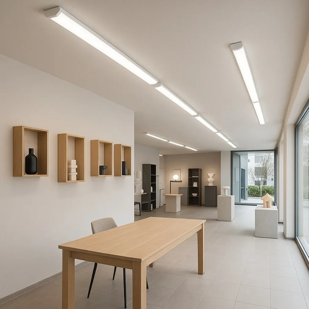 PLAFONIERA LINEARE LED SLIM 27 W 60 CM TECNOLOGIA CCT SWITCH ALTA LUMINOSITÀ IP20 PF-60-3C