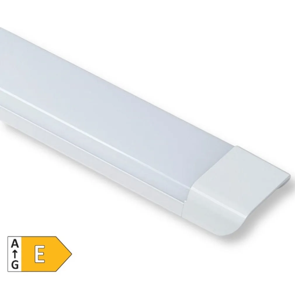 PLAFONIERA LINEARE LED SLIM 27 W 60 CM TECNOLOGIA CCT SWITCH ALTA LUMINOSITÀ IP20 PF-60-3C