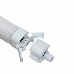 PLAFONIERA NEON ESTERNO A LED 36 W 120 CM IMPERMEABILE IP65 LUCE FREDDA YL20-36W