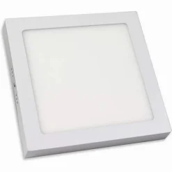 PLAFONIERA PANNELLO LED QUADRATO 6 WATT CCT TRE COLORAZIONE DI LUCE P120B-Q3C