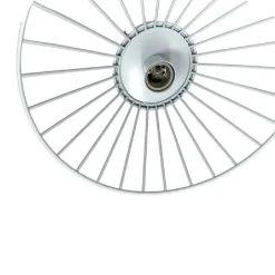 PLAFONIERA PARALUME METALLO LAMPADARIO LAMPADA E27 DECORATIVA CONTEMPORANEA C70