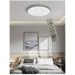 PLAFONIERA SMART DIAMOND LED 60W DIMMERABILE MODERNO TONDO LUCE 6500K 4000K