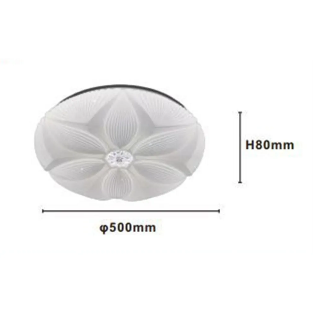 PLAFONIERA SOFFITTO LAMPADA LED DECORO FIORE 60W BIANCO LUCE FREDDA 6500K IP20 16744