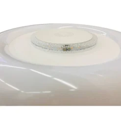 PLAFONIERA SOFFITTO LUCE LED RGB BLUETOOTH CASSA TELECOMANDO DIMMERABILE C44-RGB-O
