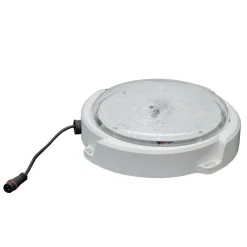 PLAFONIERA SOLARE LAMPADA SENSORE CREPUSCOLARE TONDA 60W DIMMERABILE TELECOMANDO