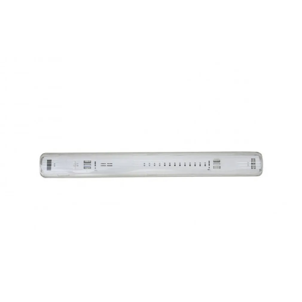 PLAFONIERA STAGNA 1 NEON LED TUBO T8 G13 60CM 220V PARETE SOFFITTO IP65 T8-60SS