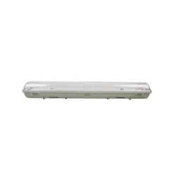 PLAFONIERA STAGNA 2 NEON LED TUBO T8 G13 150 CM DA PARETE SOFFITTO IP65 T8-150S