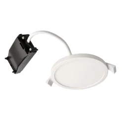 PLAFONIERA TONDA INCASSO 10CM FARETTO LED 7W MODERNO PANNELLO LUCE CALDA SOFFITTO