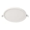 PLAFONIERA TONDA MODERNA INCASSO 18 CM FARETTO PANNELLO LED 12 W LUCE CALDA 230V