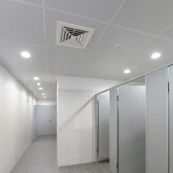 PLAFONIERA TONDA MODERNA INCASSO 18 CM FARETTO PANNELLO LED 12 W LUCE CALDA 230V