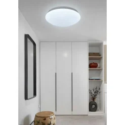 PLAFONIERA TONDA SOFFITTO 18W METALLO PLASTICA IP20 LUCE 6500K 4000K 3000K C01-18