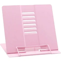 POGGIA LIBRI PIEGHEVOLE ESPOSITORE IN METALLO PORTA DOCUMENTI REGOLABILE LETTURA