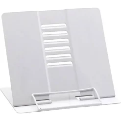 POGGIA LIBRI PIEGHEVOLE ESPOSITORE IN METALLO PORTA DOCUMENTI REGOLABILE LETTURA