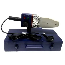 POLIFUSORE SALDATORE 1600W 6 MATRICI PER SALDATURA TUBI PLASTICA PVC PVDF