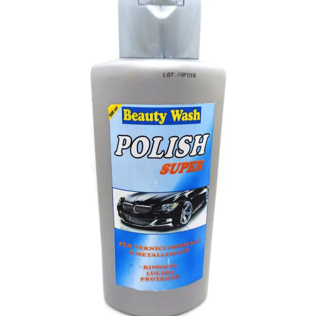 POLISH LUCIDANTE PER AUTO MOTO ELIMINA GRAFFI 500ML RINNOVANTE PROTEZIONE VERNIC