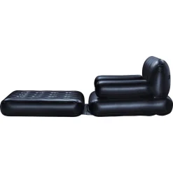 POLTRONA DIVANO GONFIABILE 4IN1 MULTI-MAX 191X97X64CM PIEGHEVOLE FLOCCATA 75114